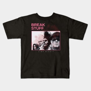 break stuff - vintage minimalism Kids T-Shirt